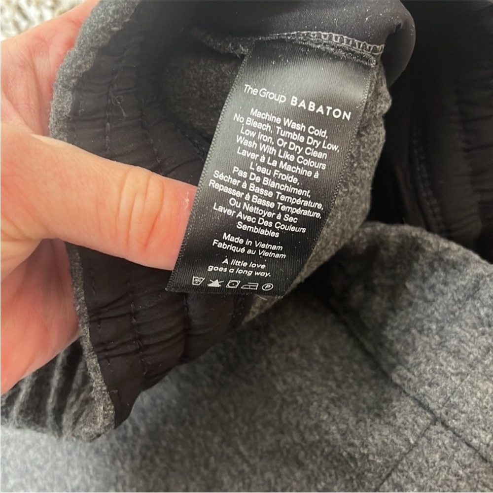 Babaton Trousers Gray Aritzia - Picture 11 of 11